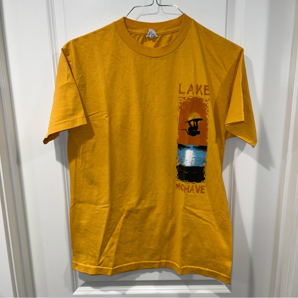 Lake Mohave endless summer graphic t-shirt men size M surfing